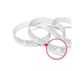 Szilikon Karkötő - Mélynyomott