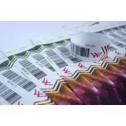 Tyvek 1" karszalagok Színes nyomással és vonalkóddal