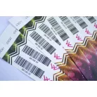 Tyvek 1" karszalagok Színes nyomással és vonalkóddal