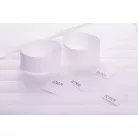 Tyvek 1" karszalagok Színes nyomással, ellenőrzőszelvénnyel (STUB-os)