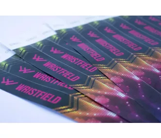 Tyvek 1" karszalagok Színes nyomással