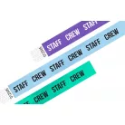 Tyvek 1 karszalag MINTÁS - STAFF CREW