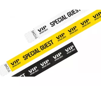Tyvek 1 karszalag MINTÁS - VIP Special Guest