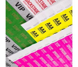 Tyvek 1 karszalag MINTÁS - VIP