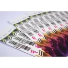 Tyvek 3/4" karszalagok Színes nyomással és vonalkóddal