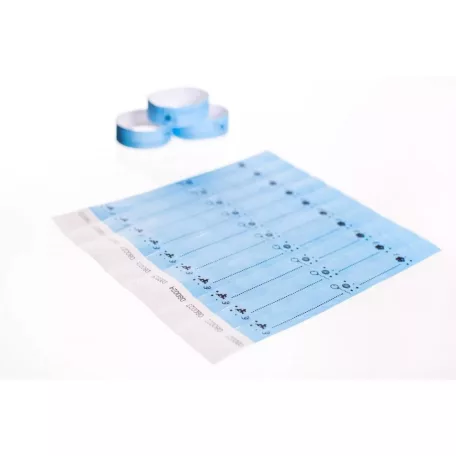 Tyvek 3/4" karszalag mintás - Gyerek méret (20cm)
