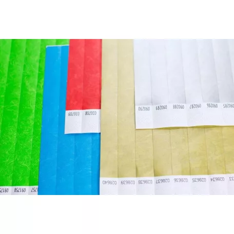 Tyvek 3/4" karszalag - Gyerek méret (20cm) - Felirat nélküli
