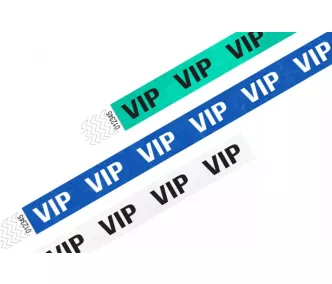 Tyvek 3/4 karszalag MINTÁS - VIP