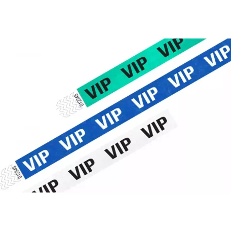 Tyvek 3/4 karszalag MINTÁS - VIP