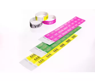 Tyvek 3/4 karszalag MINTÁS - VIP