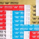 Tyvek 3/4 karszalag tartós, sorszámozott és vízálló - 1 szín felirattal (TOP Minőség)