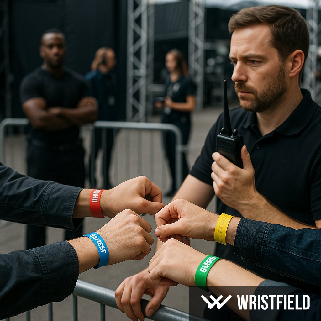VIP és backstage kontroll rendszerek karszalagokkal: tervezés, vizuális ellenőrzés és visszaélés megelőzés